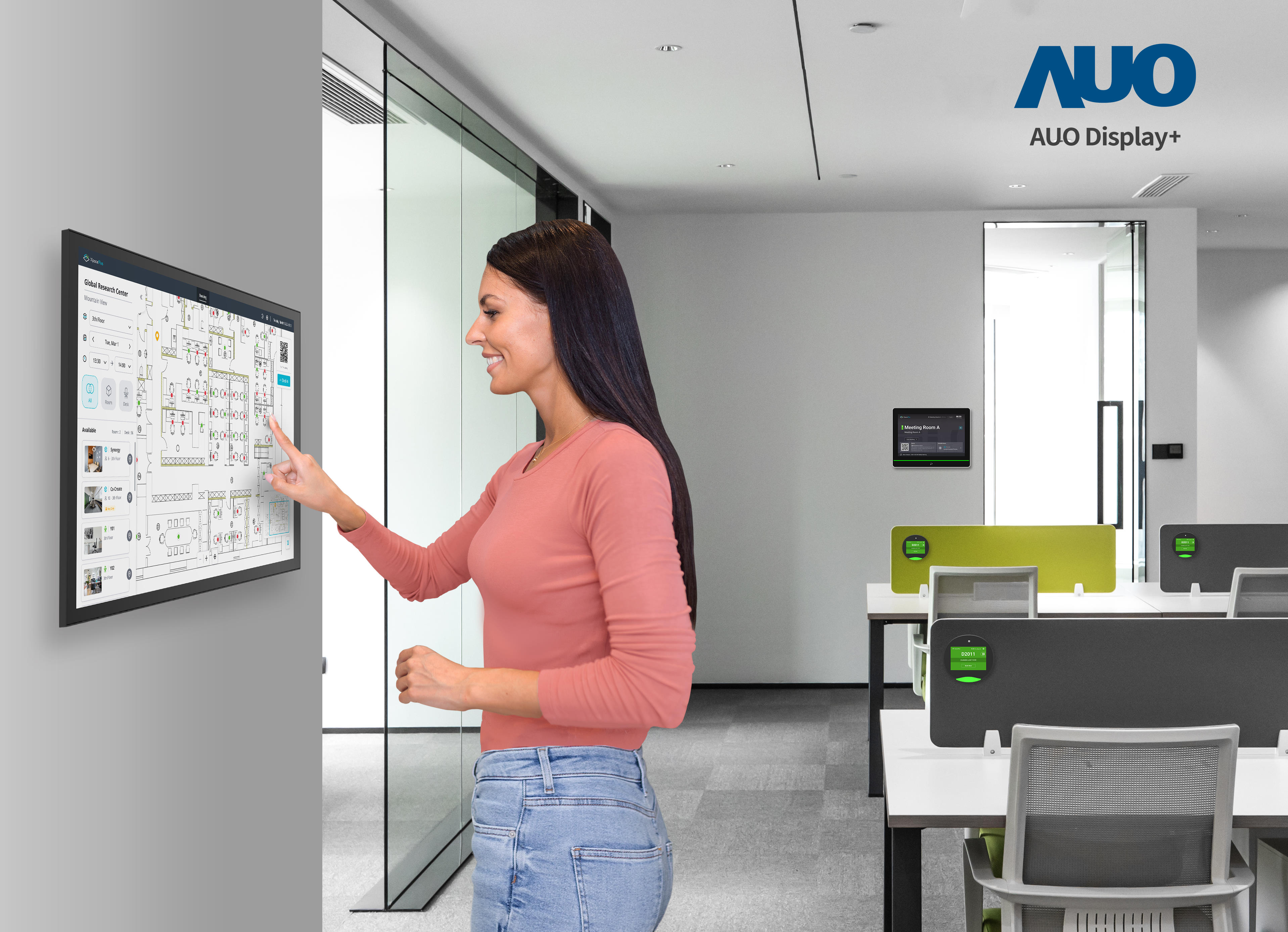 达擎会议空间管理解决方案可应用于空间预约和管理流程，将办公空间的查询、预约和保留等流程自动化，为用户提供更灵活、弹性的工作模式