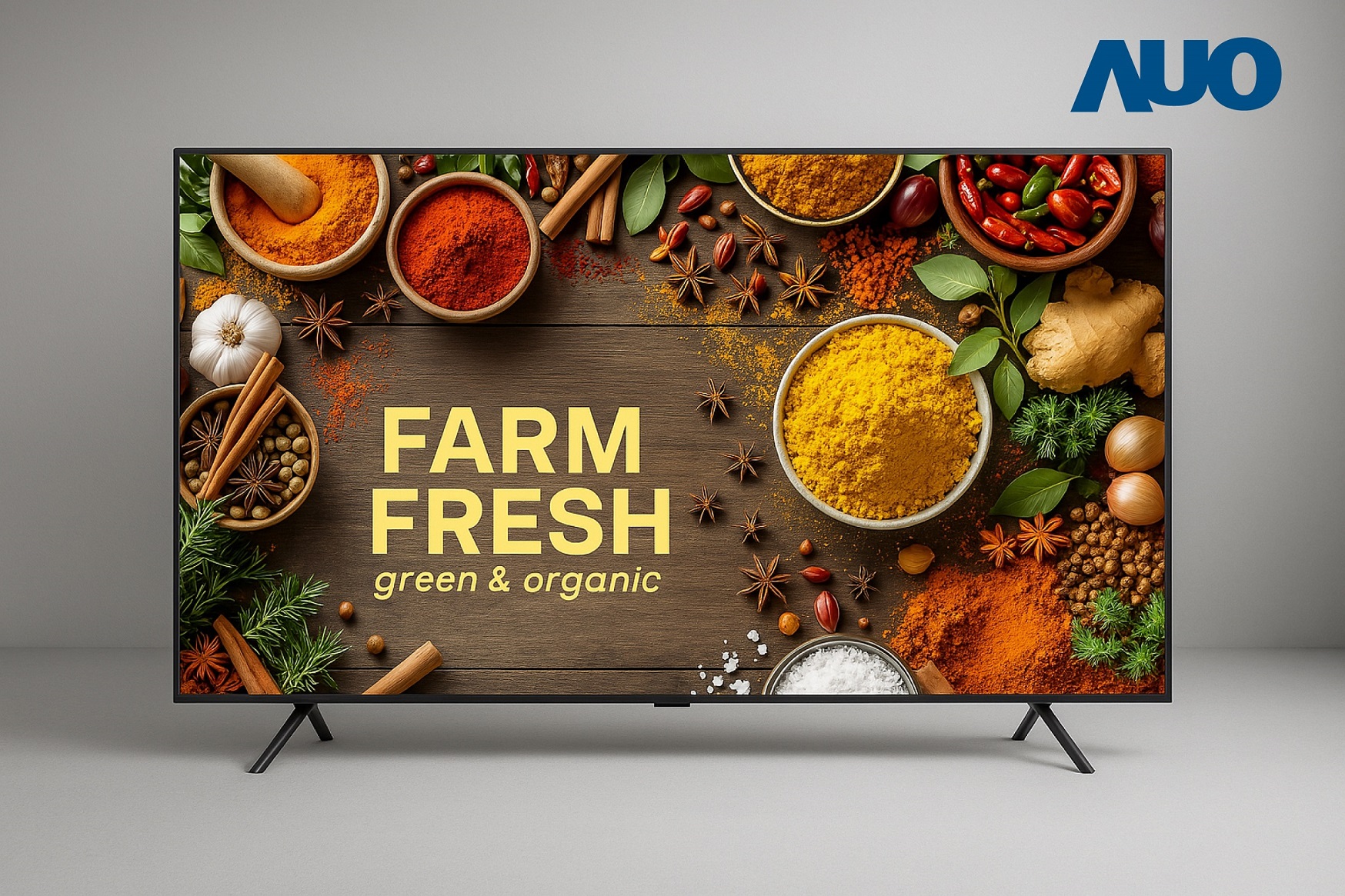 友達研發全球首台大尺寸高解析度節能、廣色域的65吋8K FSC色序型顯示器，採用新型液晶材料，融合超高頻刷新率、主動式RGB LED背光技術和AI優化的色分離演算法，實現低色分離和卓越的色域表現