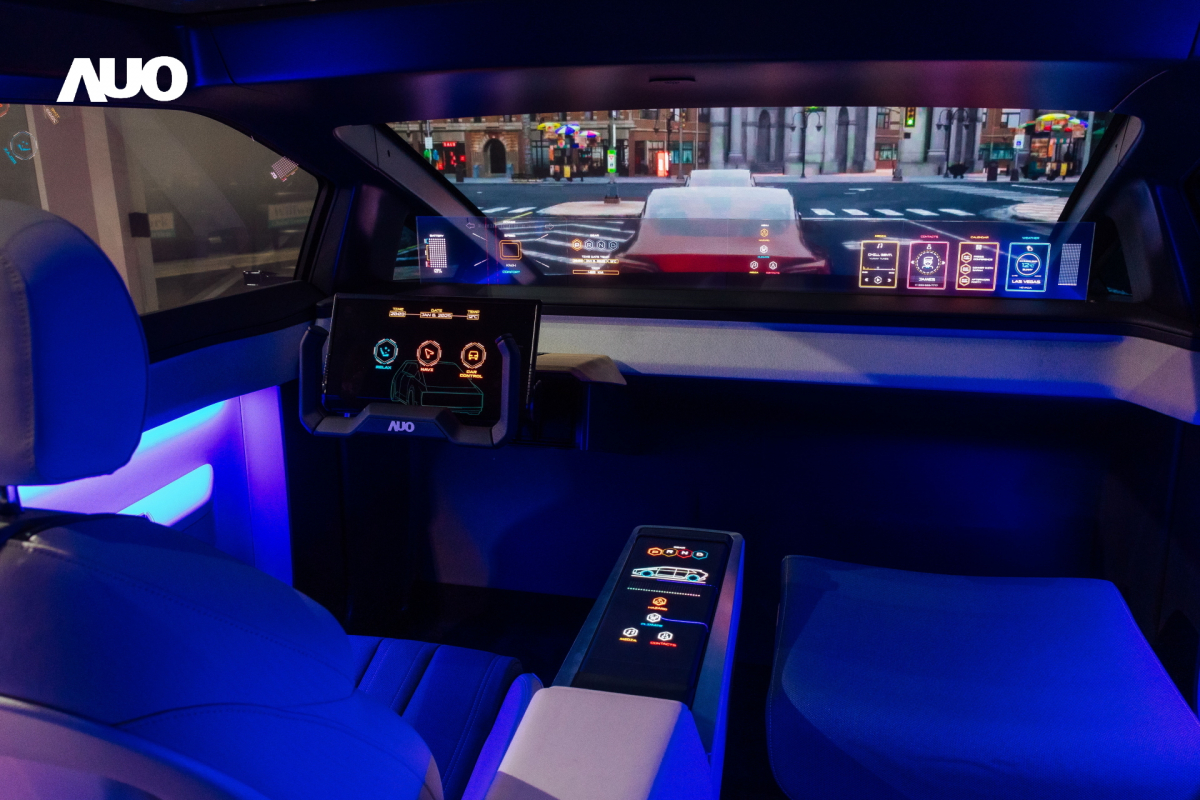 「友達智慧座艙2025」以使用者體驗為核心，運用Micro LED顯示科技為基礎搭配AI創新應用，打造沉浸、互動的座艙體驗，獲得台灣精品銀質獎