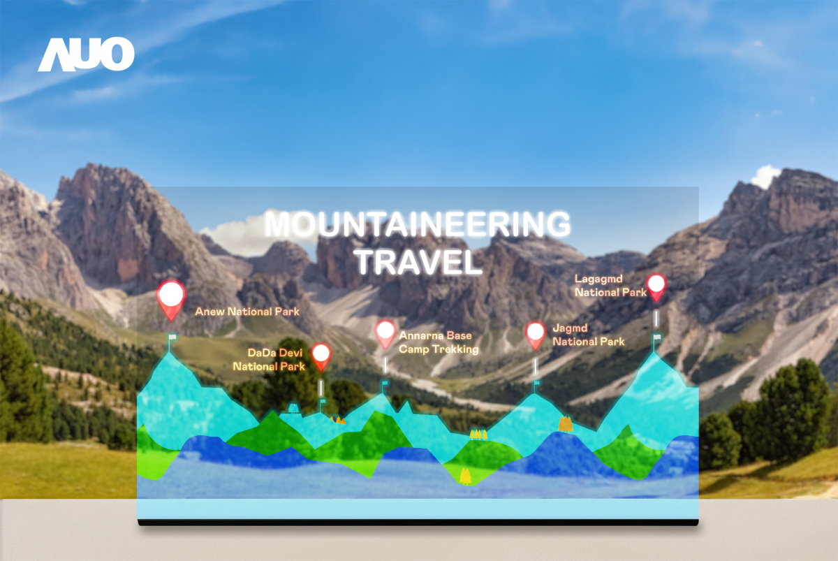 友達「177吋高透明度Micro LED顯示器」獲得台灣精品銀質獎，打破視野與空間的限制，適合應用於智慧零售、文物展示、創新廣告與智慧移動等場域