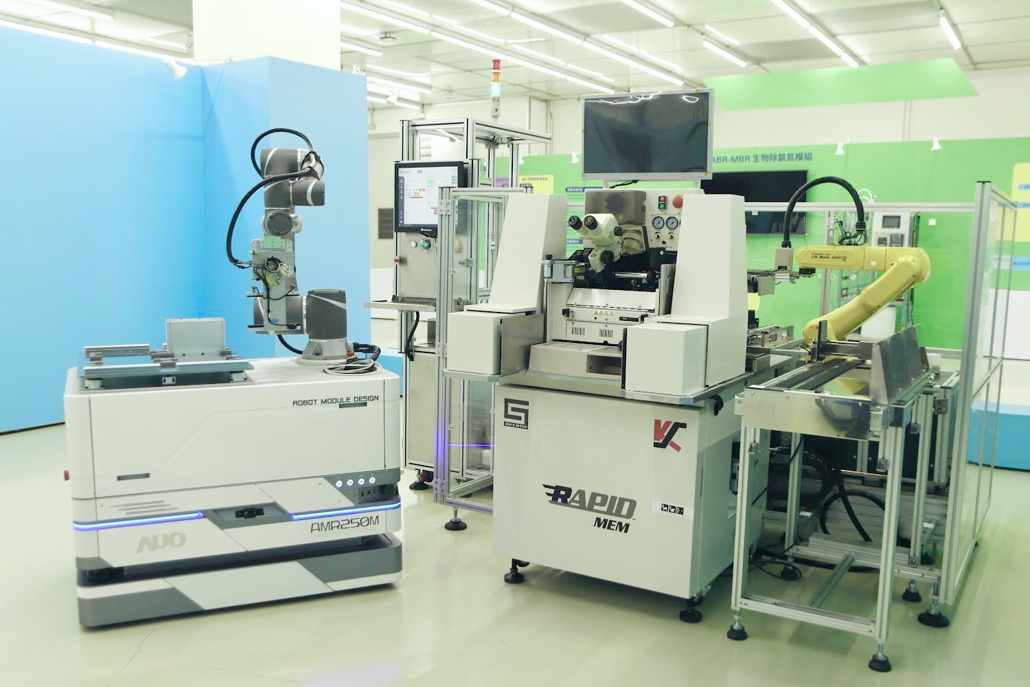 友達數位攜手半導體設備大廠K&S及夥伴樂宇精密，針對半導體封裝場域痛點，提供iAMHS一站式解決方案，創造產能提升至少10%的效益